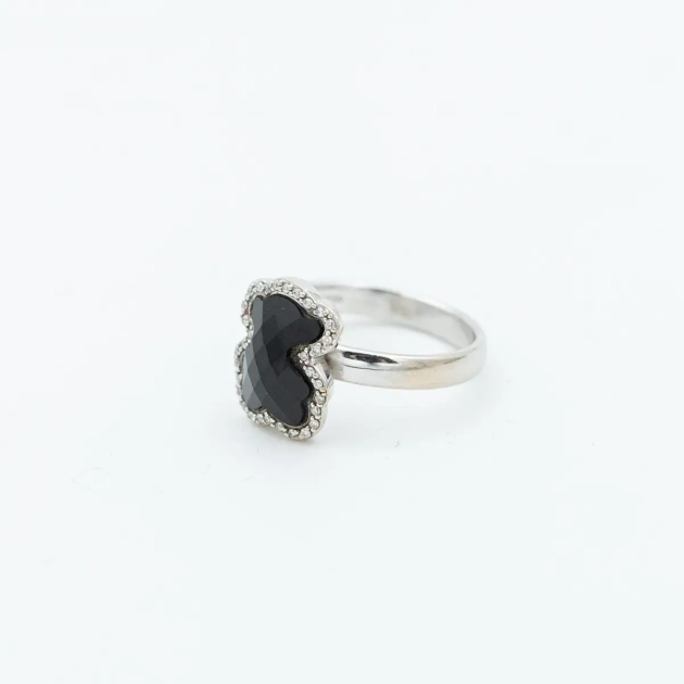 Inel autentic firma TOUS, aur 18k, onix