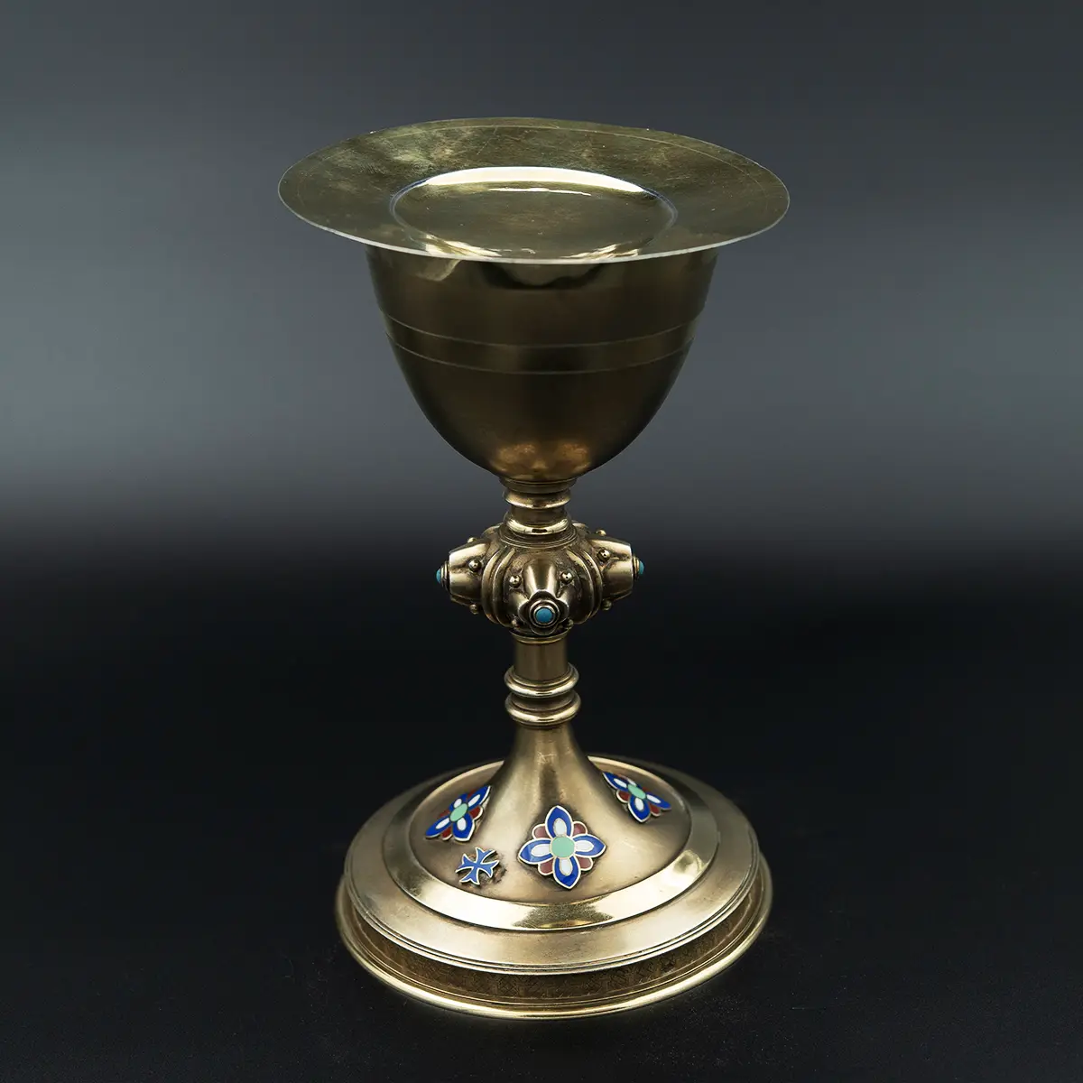Potir cu caracter religios, Franta 1819-1838 - imagine 2