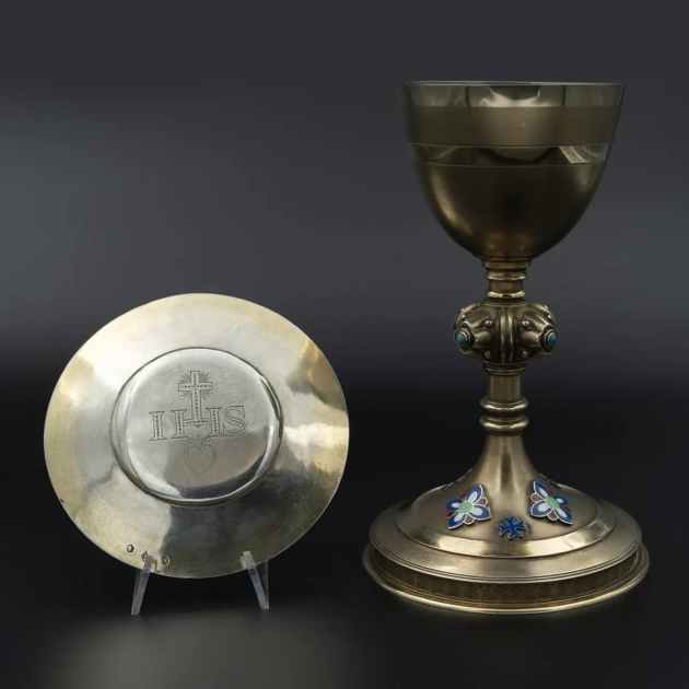 Potir cu caracter religios, Franta 1819-1838