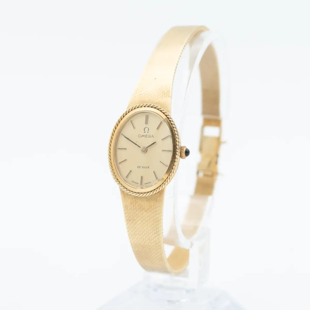 Ceas aur masiv 18k, OMEGA DE VILLE