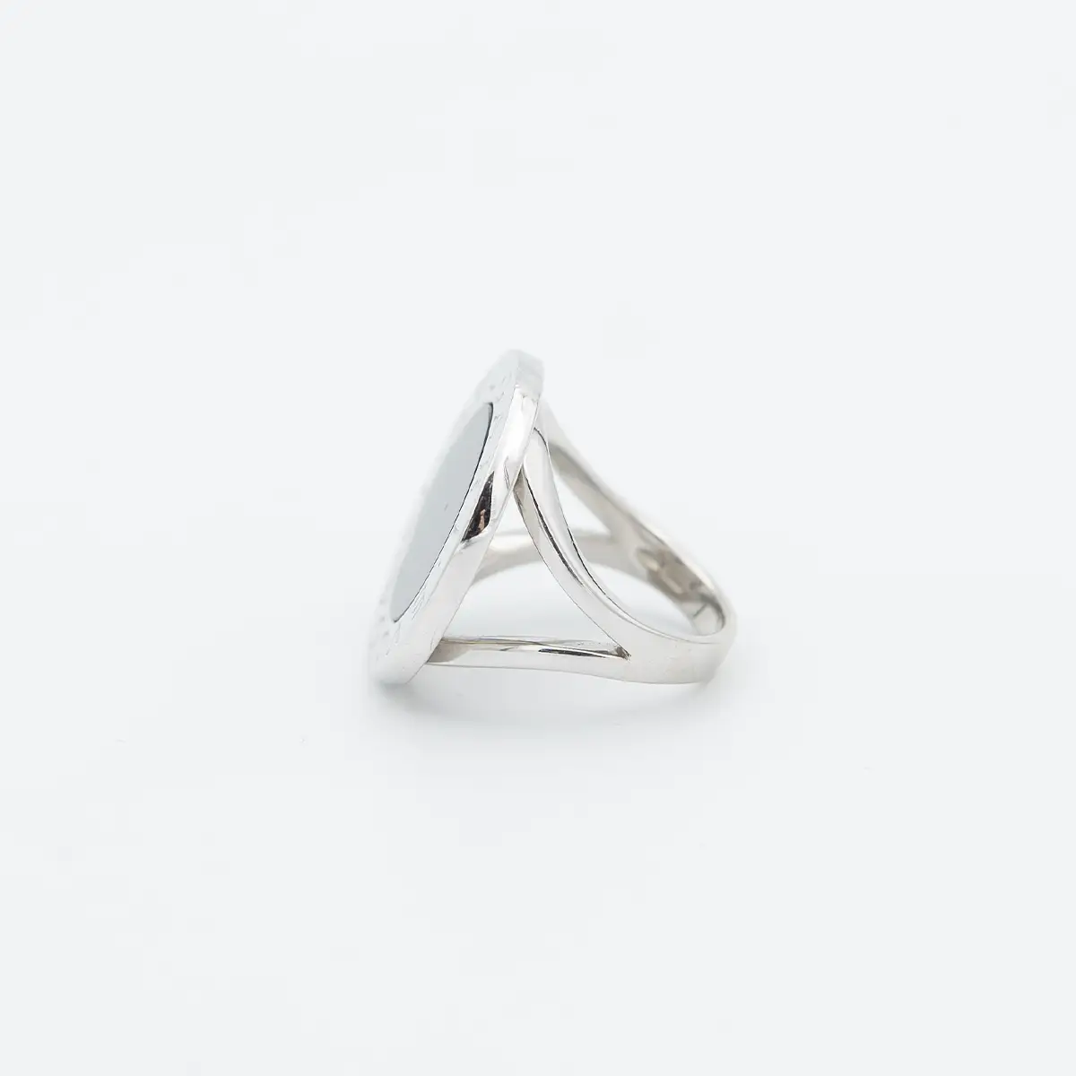 Inel BULGARI, aur alb 18k - imagine 3