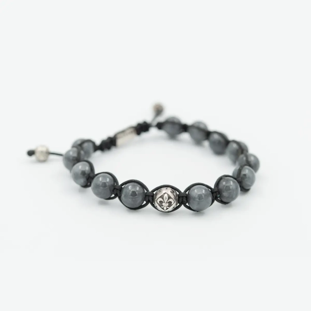 Bratara marca NIALAYA, HOLLYWOOD, argint si agate