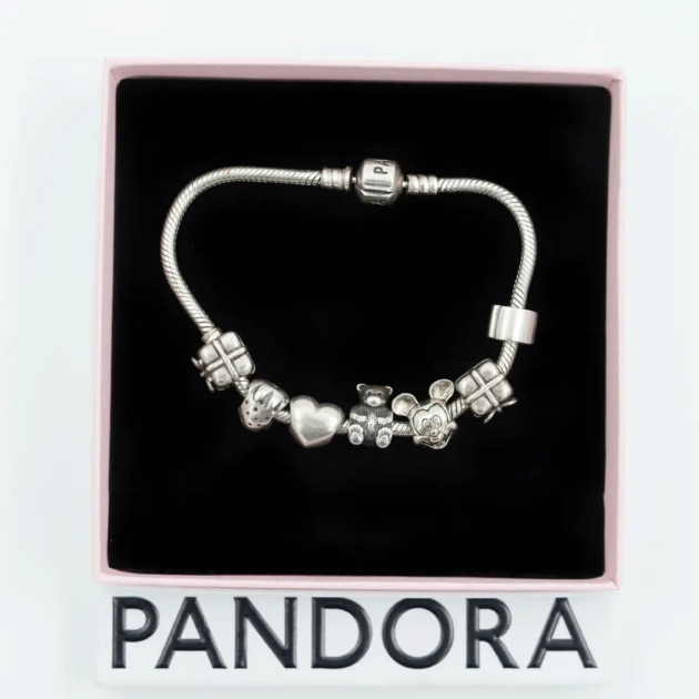 Bratara originala Pandora din argint masiv