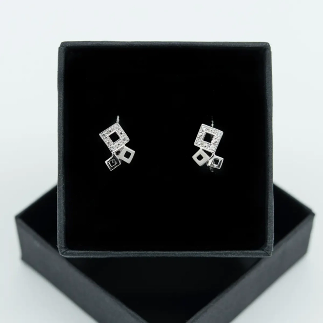 Cercei vintage aur 18K