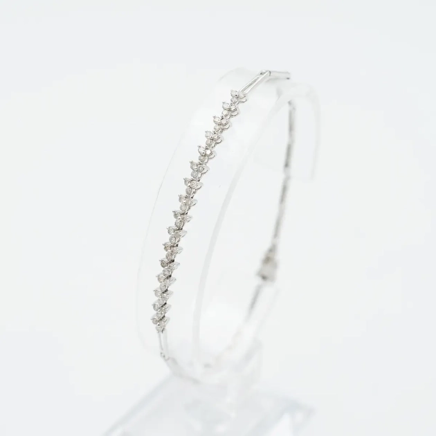 Bratara aur 18K si diamante 0.5 ct