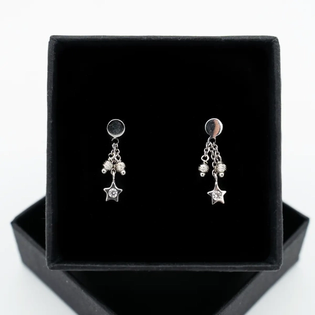 Cercei stud aur 18K