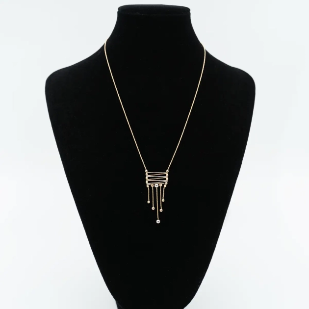 Colier aur 14K in trei culori