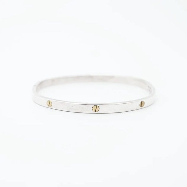 Bratara argint, model LOVE CARTIER
