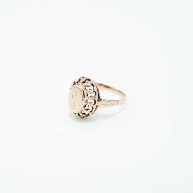 Inel vintage aur 14K, Romania