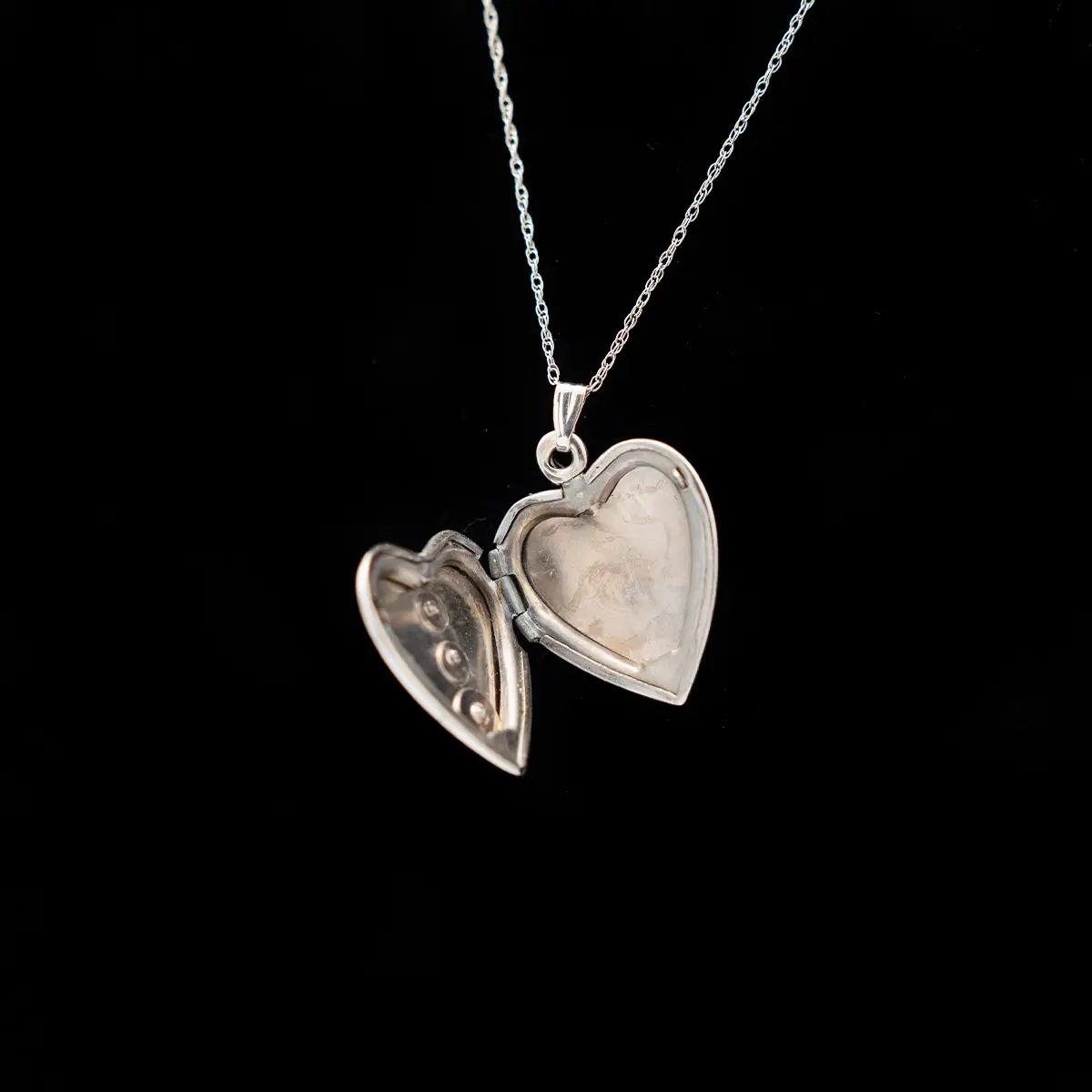 Colier aur 14K cu caseta si diamante - imagine 5