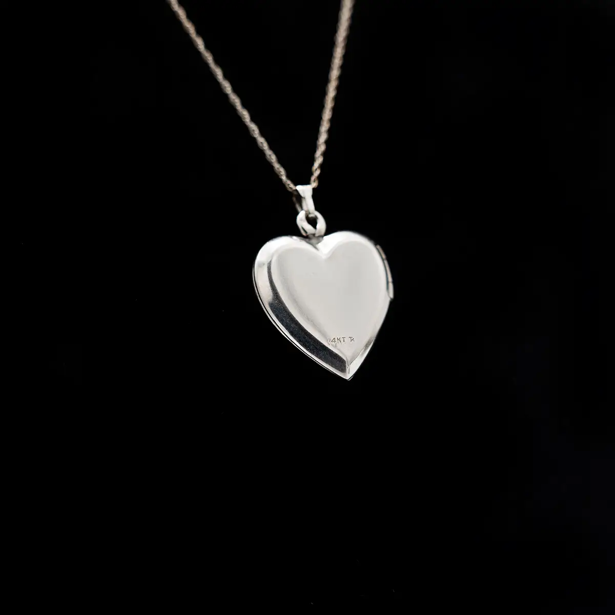 Colier aur 14K cu caseta si diamante - imagine 6