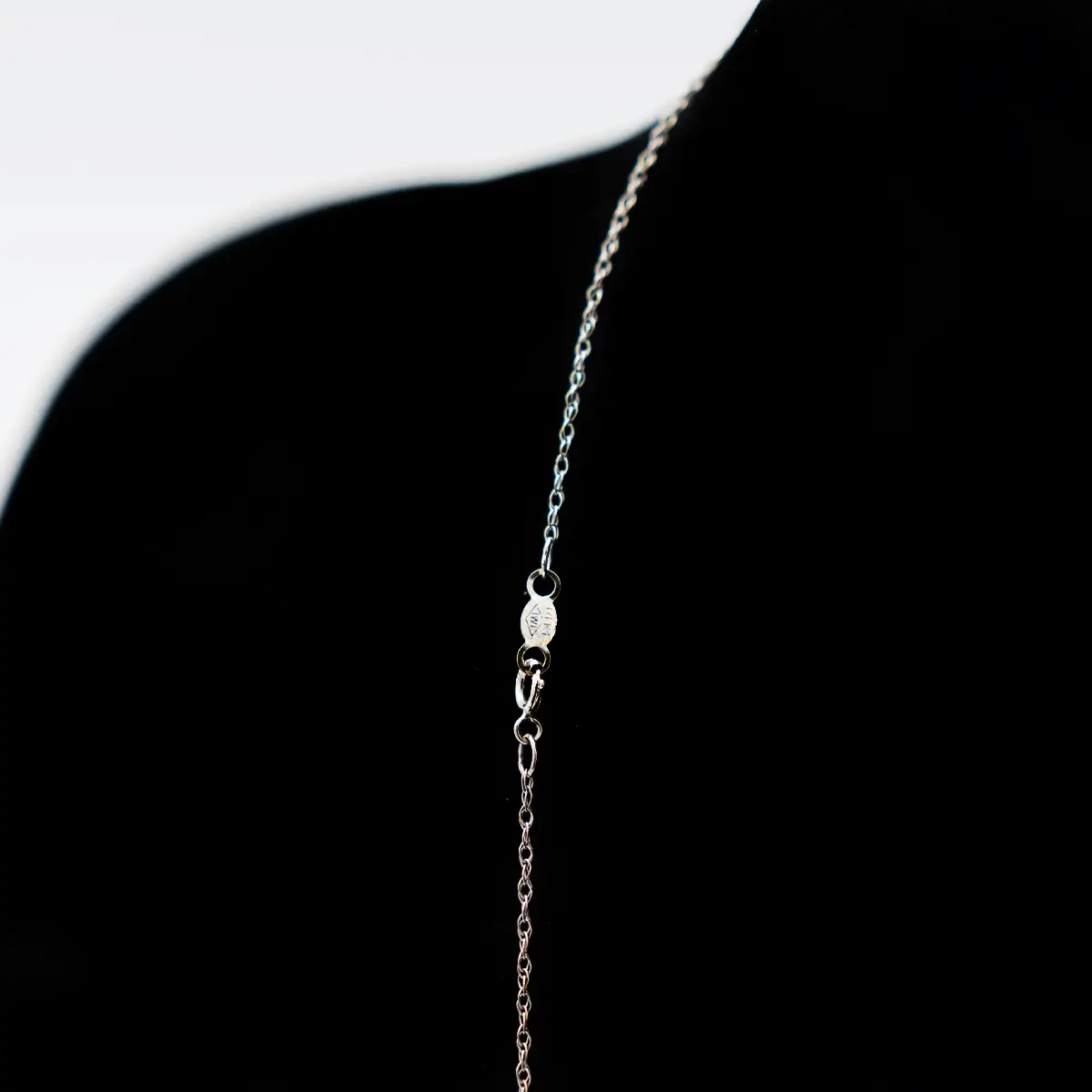 Colier aur 14K, perla apa sarata si diamante - imagine 4